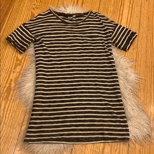 Roxy Striped Tee Cotton Dress